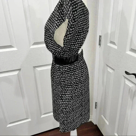 Maude (ARITZIA) cinched waist mini dress with peek a boo back - Picture 5 of 12